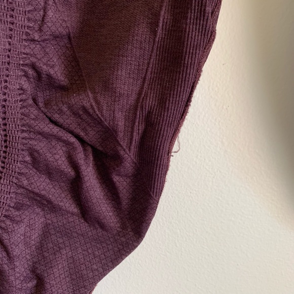 Lululemon In The Flow Eggplant Yoga Leggings - Picture 3 of 7